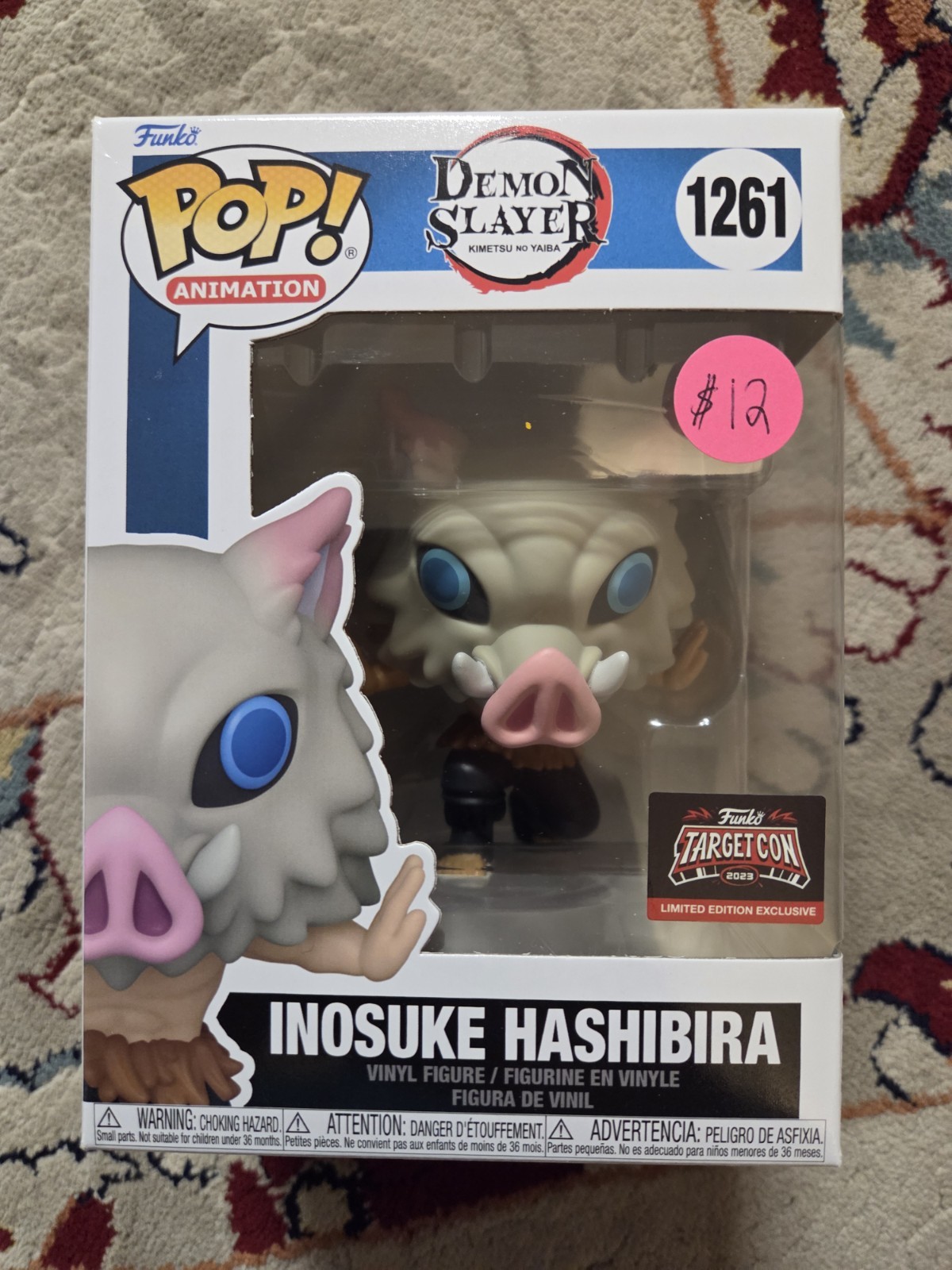 Funko Pop! Vinyl: Demon Slayer: Inosuke Hashibira – Target (Exclusive) #1261