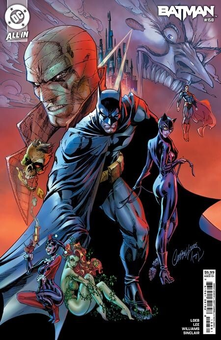 Batman #158 2025 DC Comics Jim Lee CVR D 1st Print J. Scott Campbell Cvr
