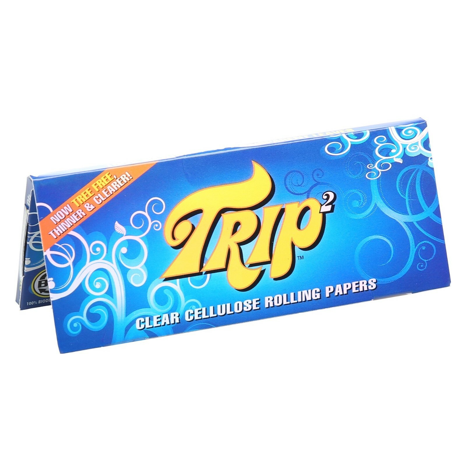 2X Trip 2 King Size Rolling Papers Clear Trip2 40Lvs/Pk Buy 4@$1.96/PK! USA SHPD