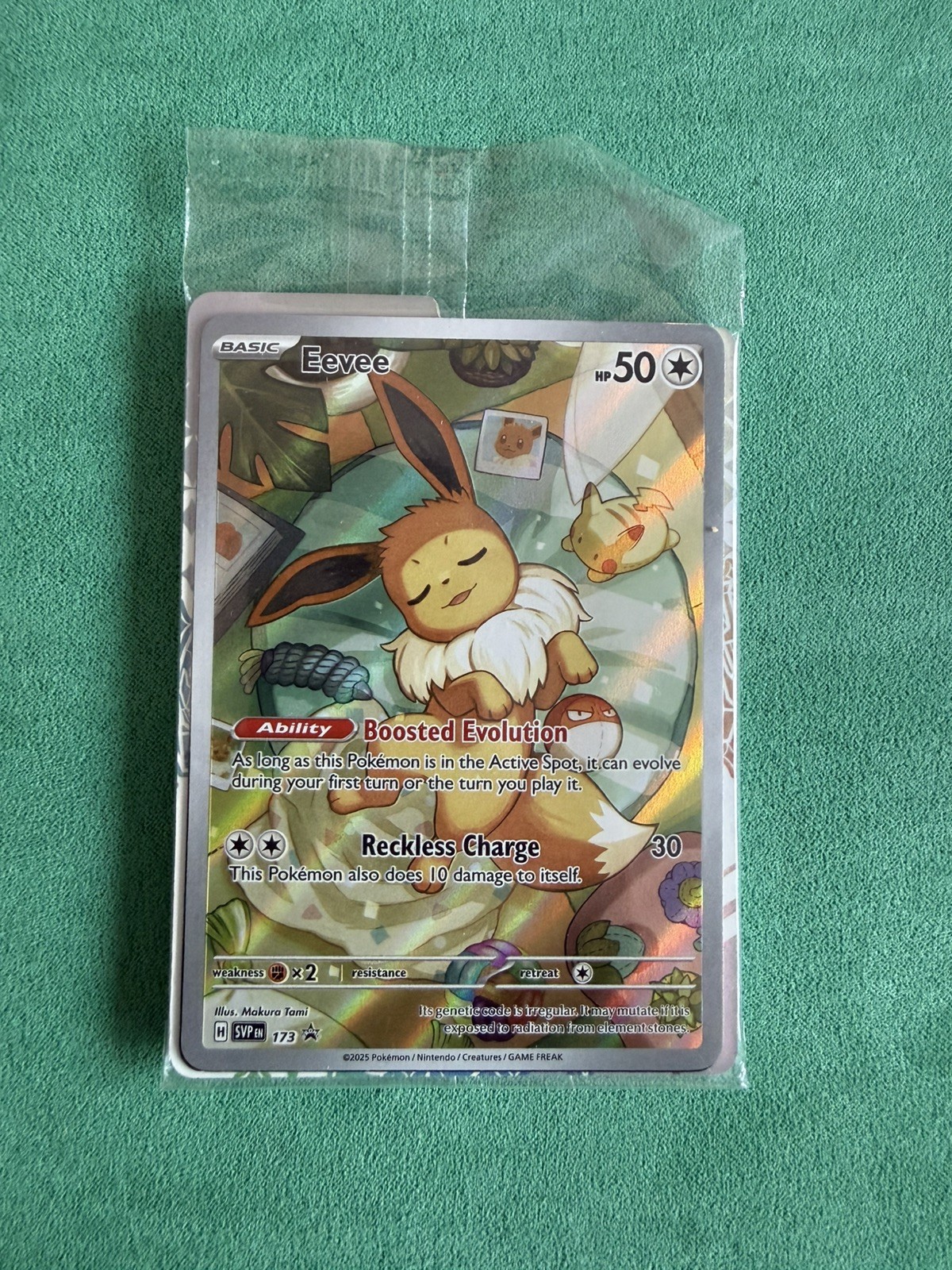 Pokemon TCG Eevee SVP 173 – Prismatic Evolutions Black Star Promo – Sealed