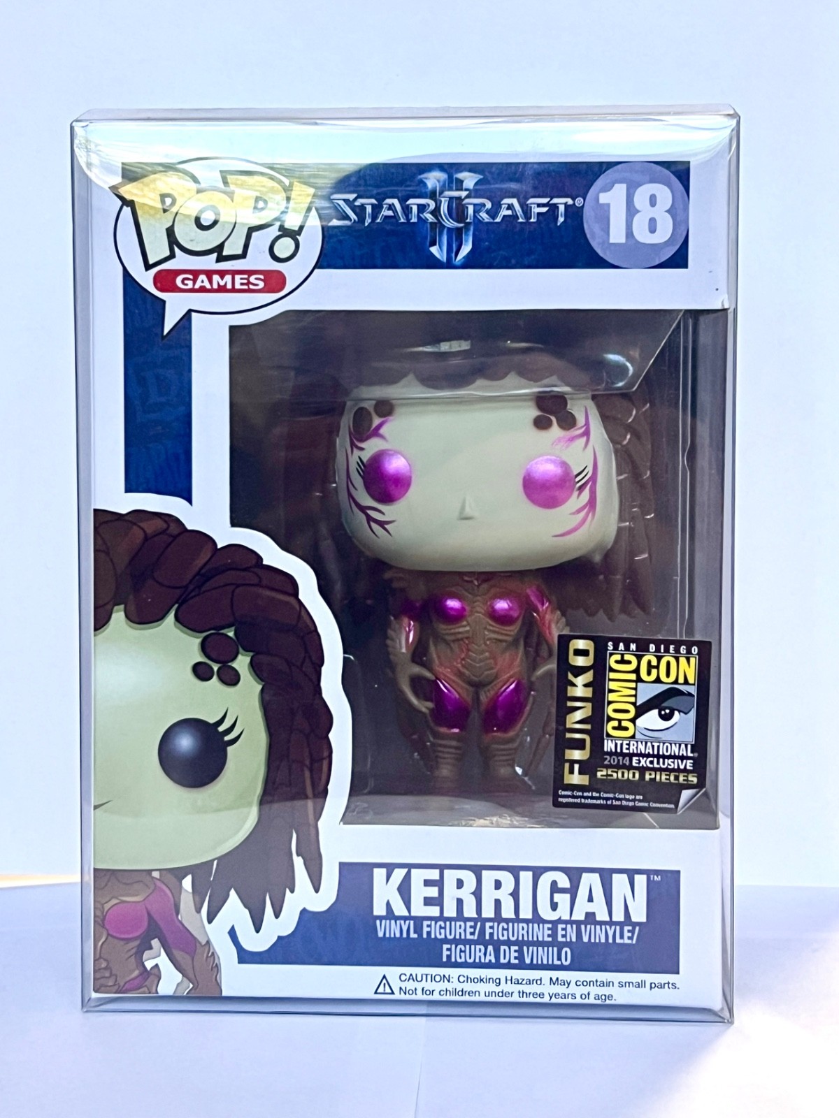 Funko Pop StarCraft Kerrigan 18 SDCC International Exclusive With Protector