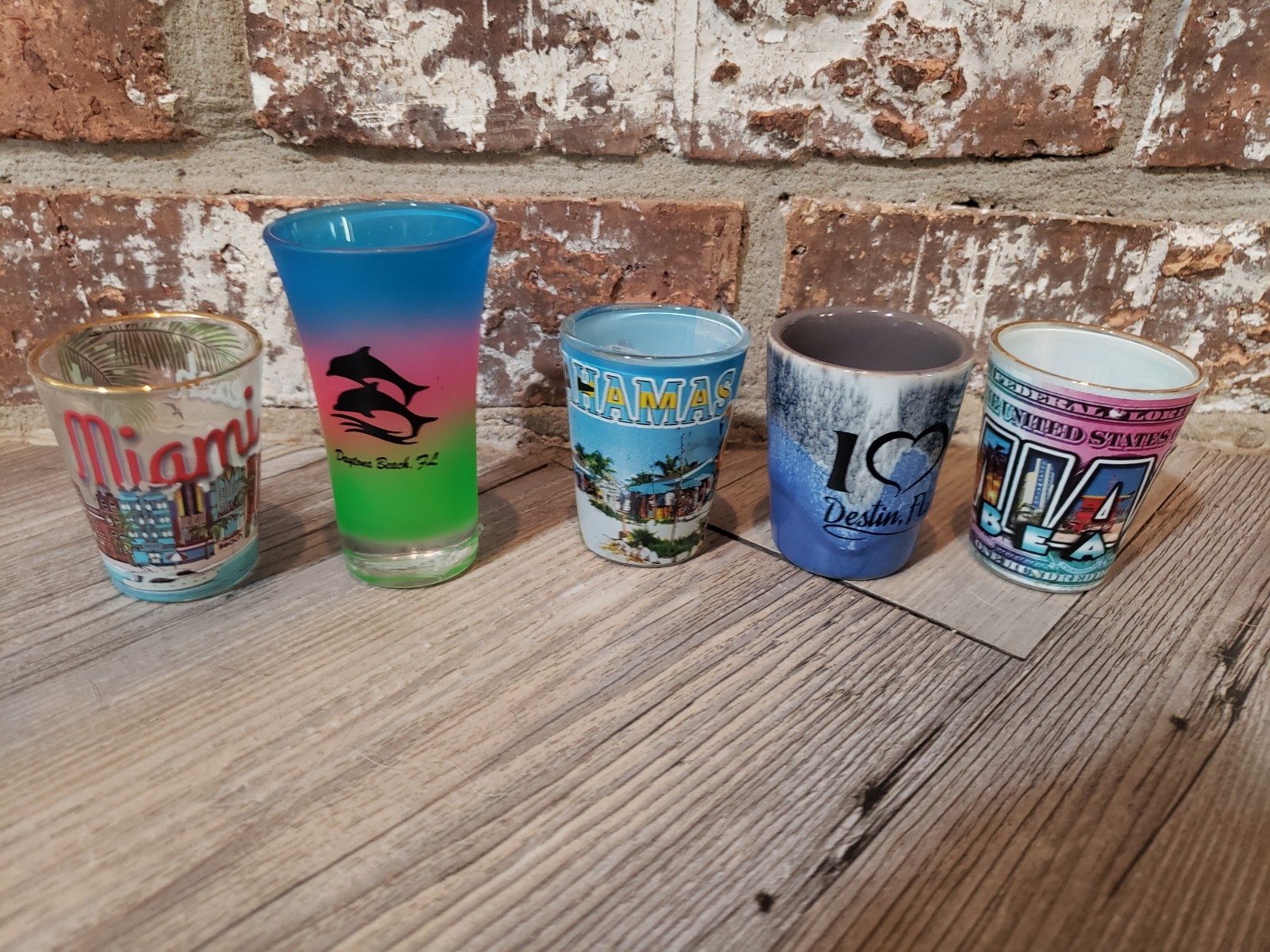 71 Various Shot Glass Lot Collection States Countries Vacation Novelty Rare