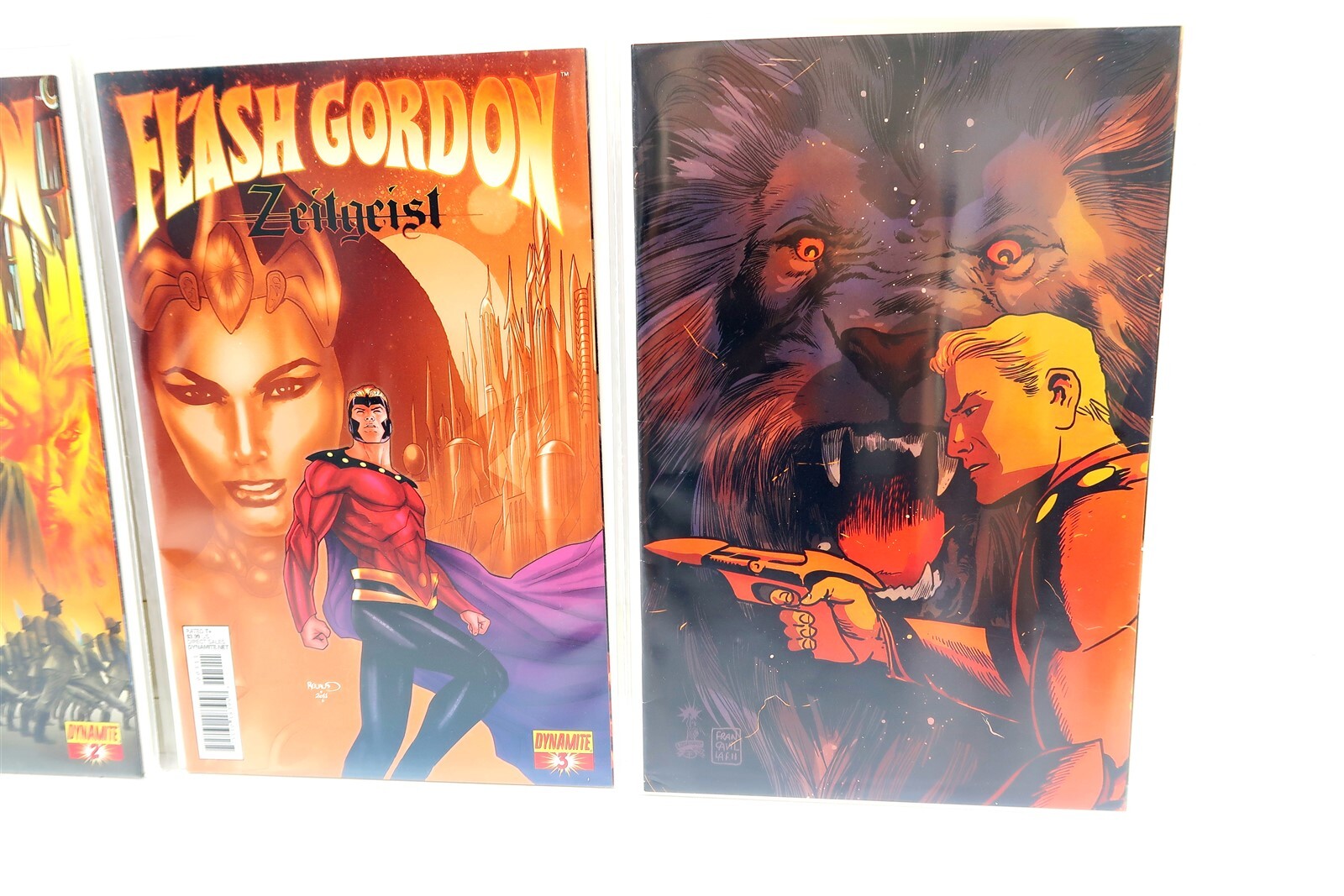 FLASH GORDON ZEITGEIST by Dynamite Comic Books 1-4 Run from 2011-2012