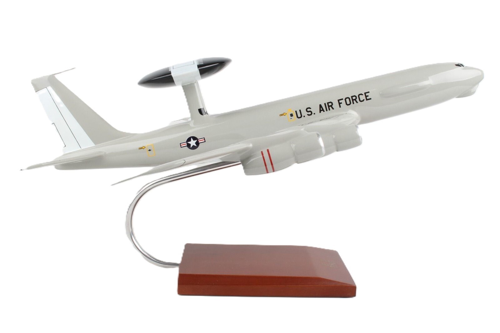 USAF Boeing E-3 Sentry AWACS AEW&C Desk Top Display Jet Model 1/100 XX Airplane