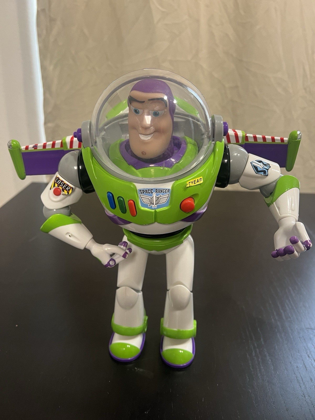 Disney Toy Story 12” Buzz Lightyear Talking Action Figure – , Works-Read