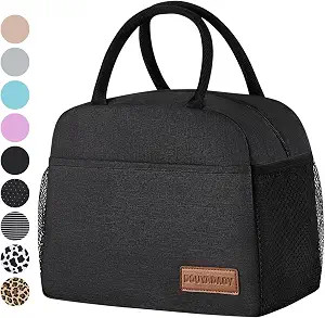 douyadady Lunch Bag&Box Women/Men Insulated&Reusable | Spacious Lightweight Wate