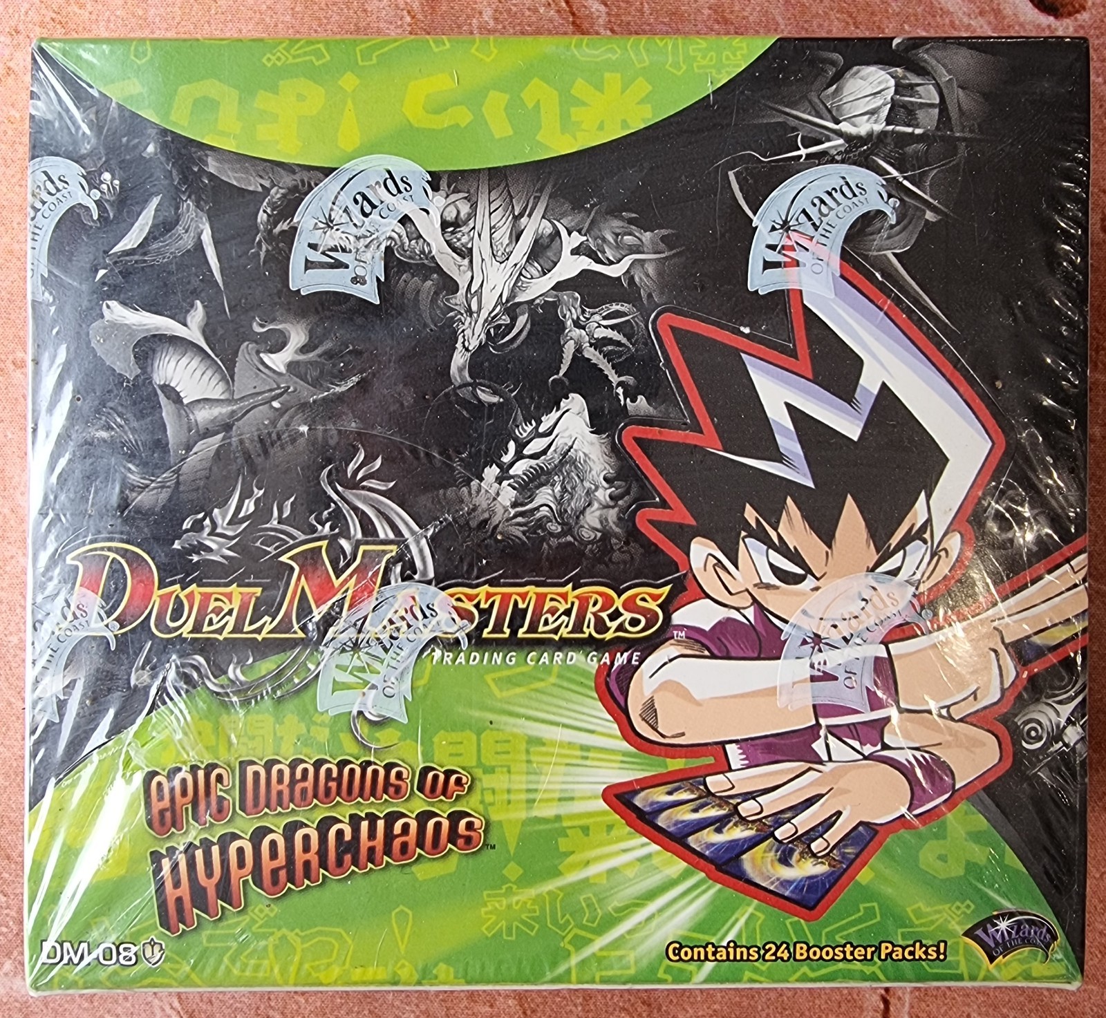 Duel Masters Epic Dragons of Hyperchaos DM-08 Booster Box – Sealed (Slight Tear)