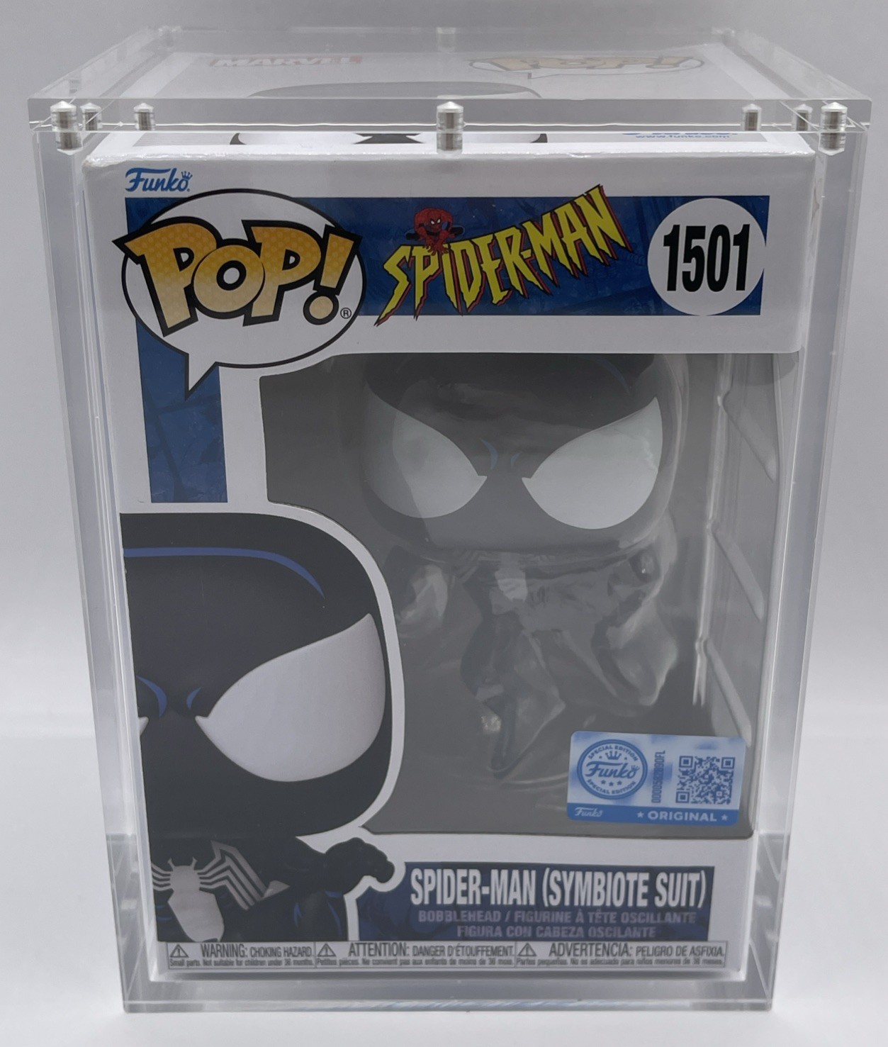 Acrylic Display Case Funko Pop Protector For 4″ Funko Pop Magnetic Lid