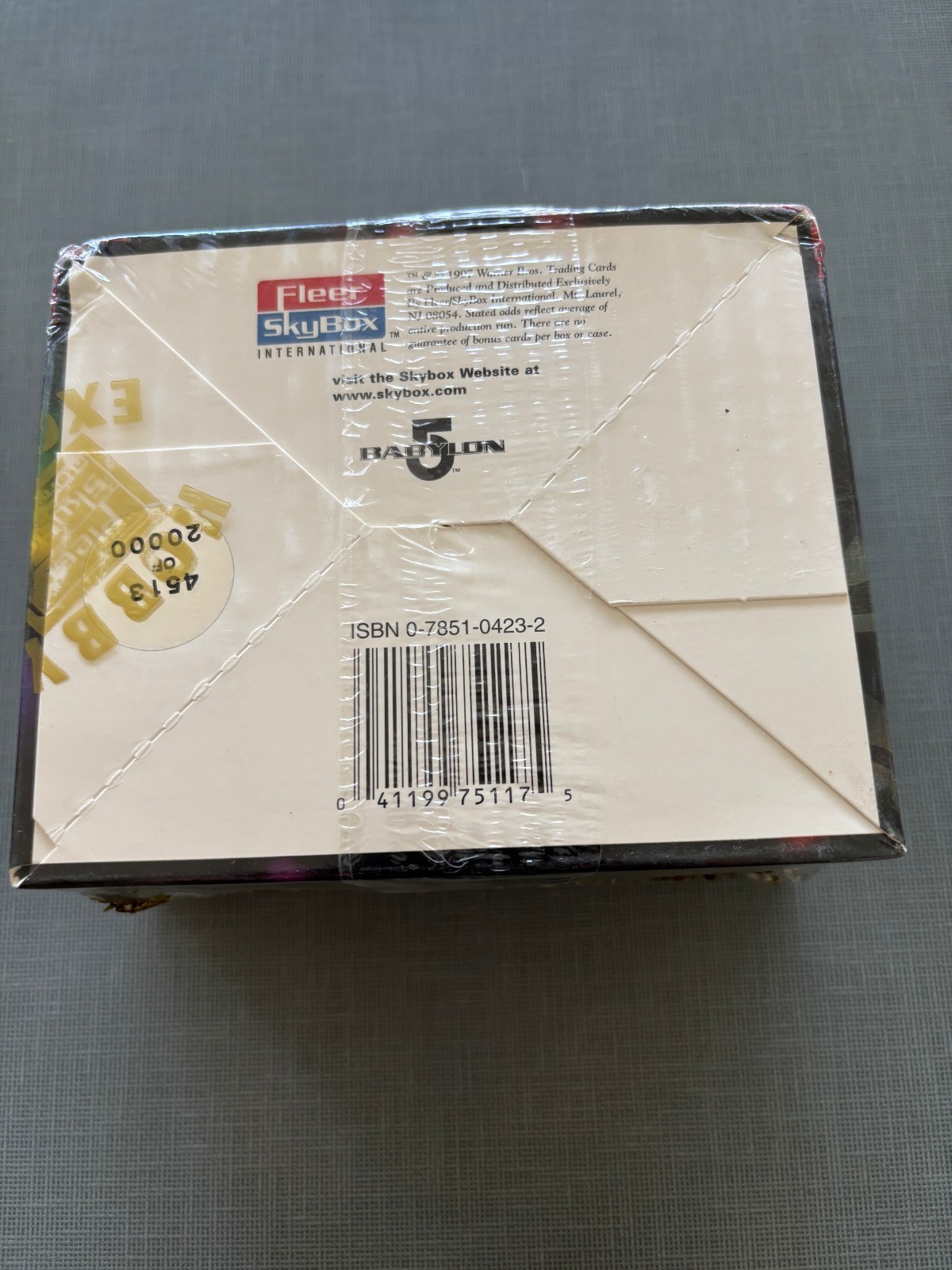 1997 SKYBOX BABYLON 5 SPECIAL EDITION FACTORY SEALED BOX