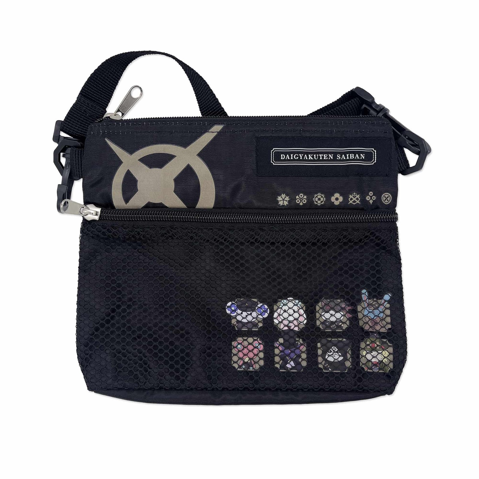 The Great Ace Attorney Mini Shoulder Bag Clear Window Pouch Journey Collection