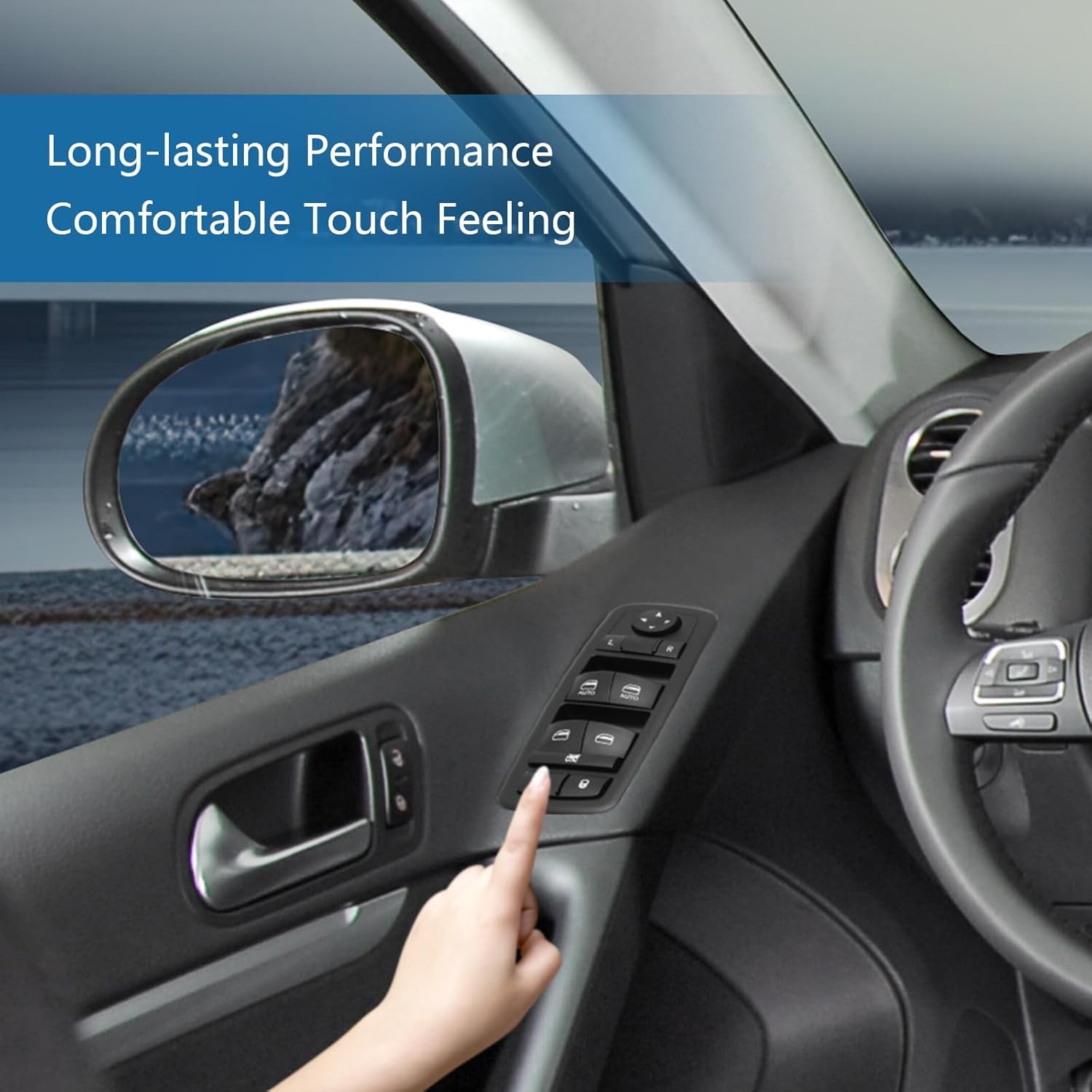 Master Power Window Control Switch Front Driver Side Compatible with2015-2017…