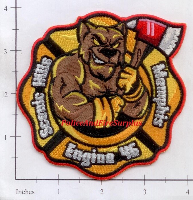 Tennessee – Memphis Engine 46 TN Fire Dept Patch Scenic Hills