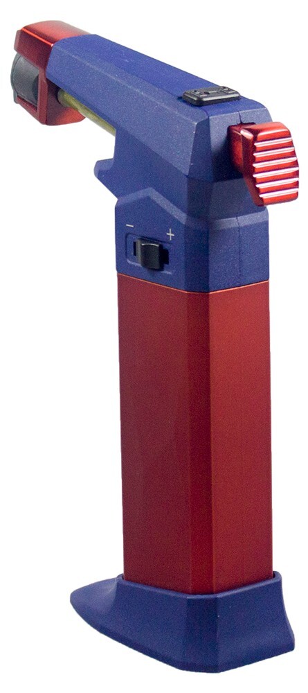 Big Jet Torch Table Lighter Butane Refillable 1300°C/2500°F w/ Ever Tech Box RBL