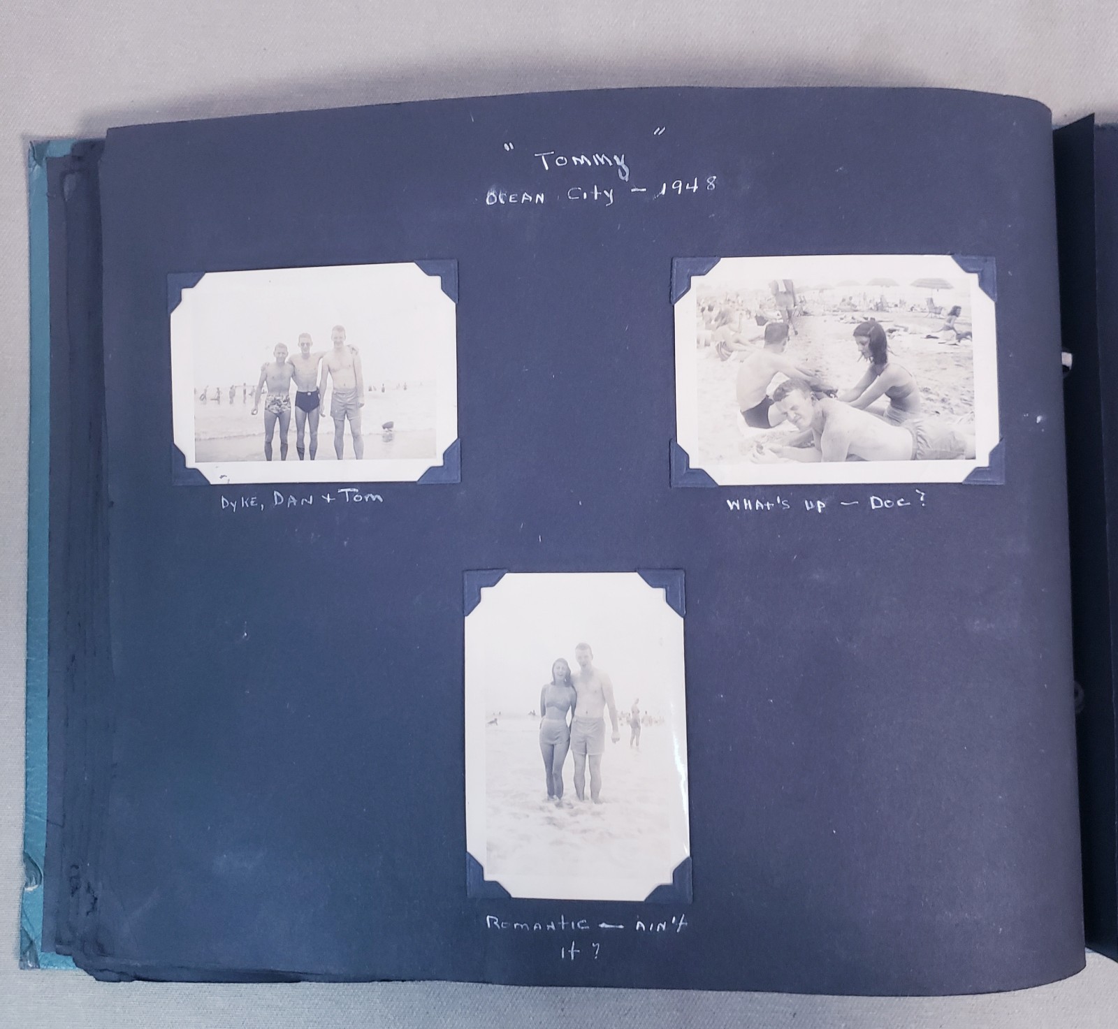 Album With 96 Photographs Various Many Military Men Photos Circa 1940s