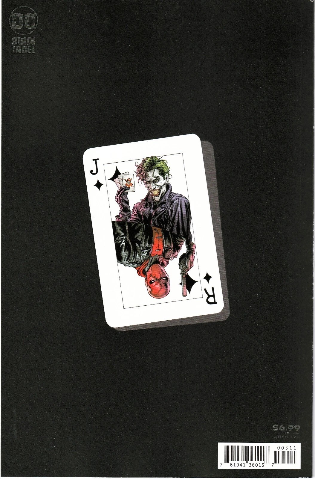 Batman Three Jokers Comic 3 First Print Cover A Jason Fabok 2020 Geoff Johns