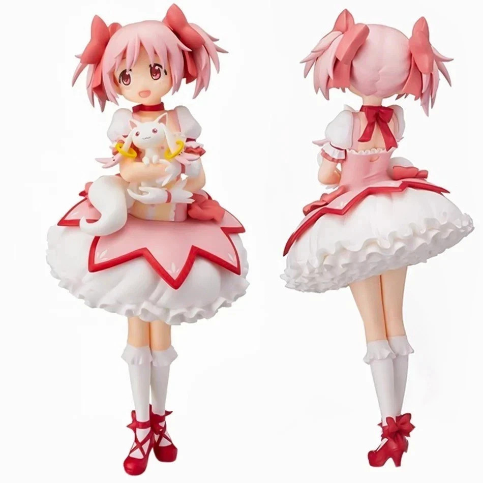 Madoka Magica 18cm Anime PVC Figure Model Doll Action Figurine Desk Toy Kid Gift