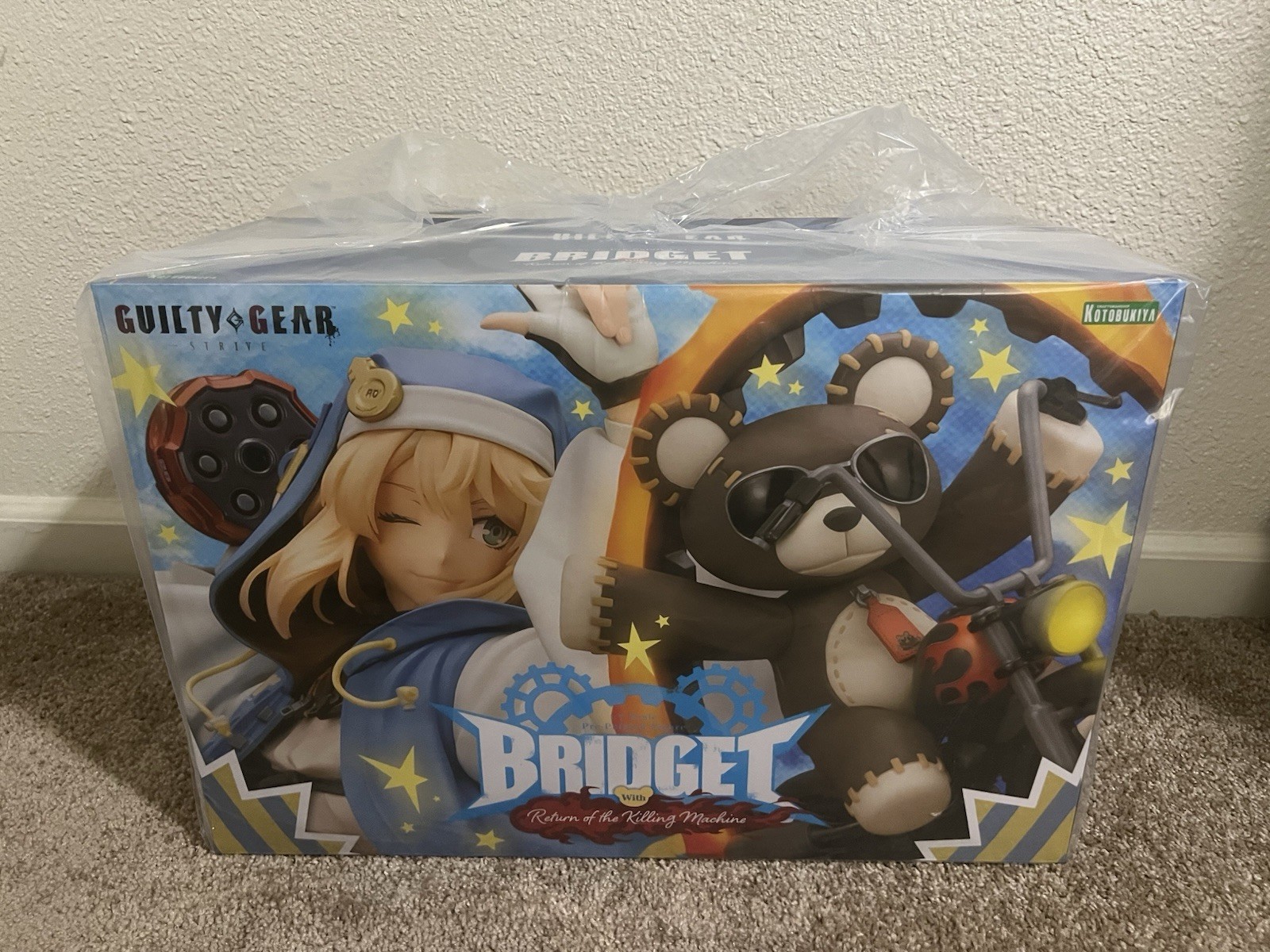 GUILTY GEAR -STRIVE- Kotobukiya Figure: Bridget with Return of the Kill Machine