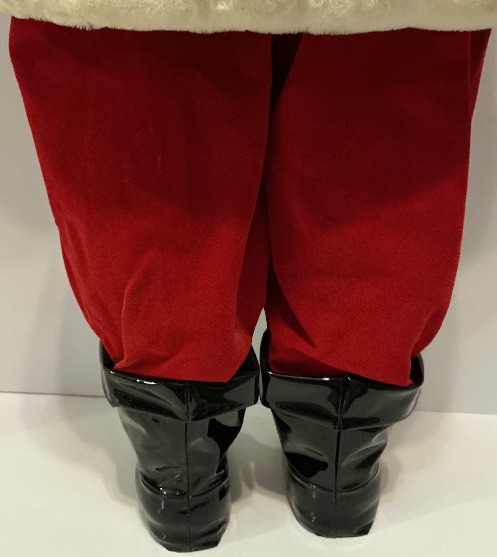 VINTAGE HAROLD GALE SANTA CLAUS 1950’S CHRISTMAS STORE DISPLAY ADVERTISING 38”