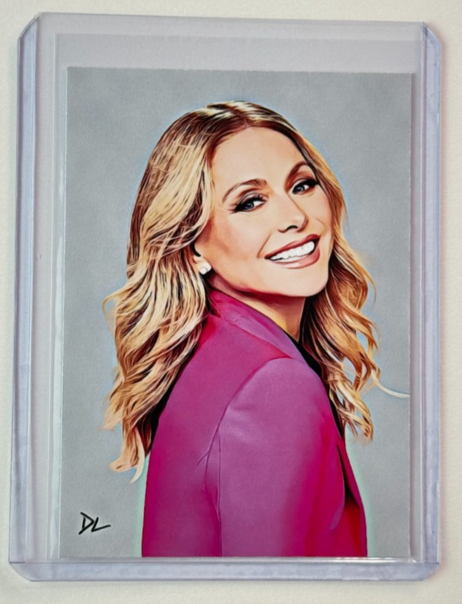 Kelly Ripa Limited Edition Artist Signed “Television Icon” Trading Card 1/10
