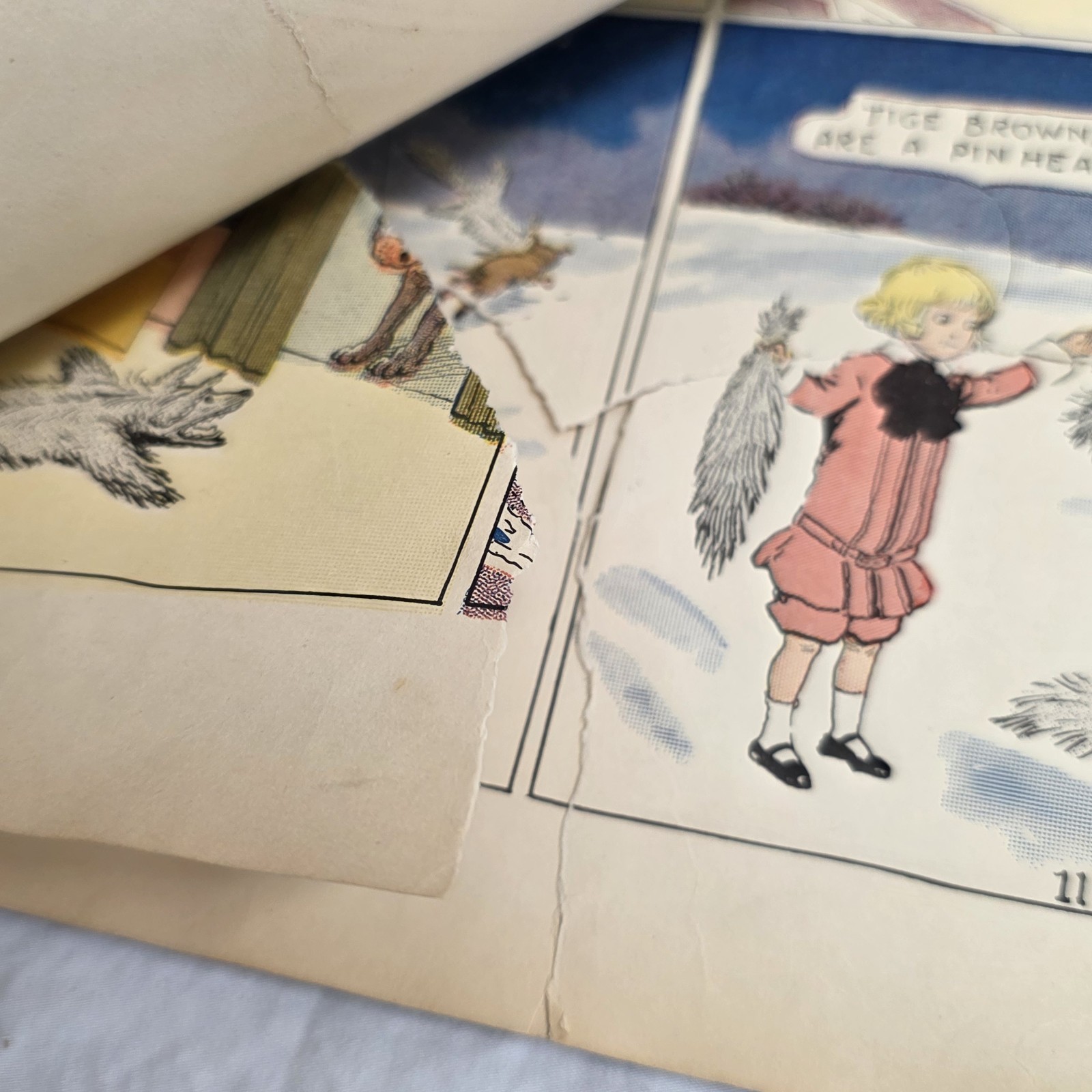 Antique Buster Brown Antics comic book 1906