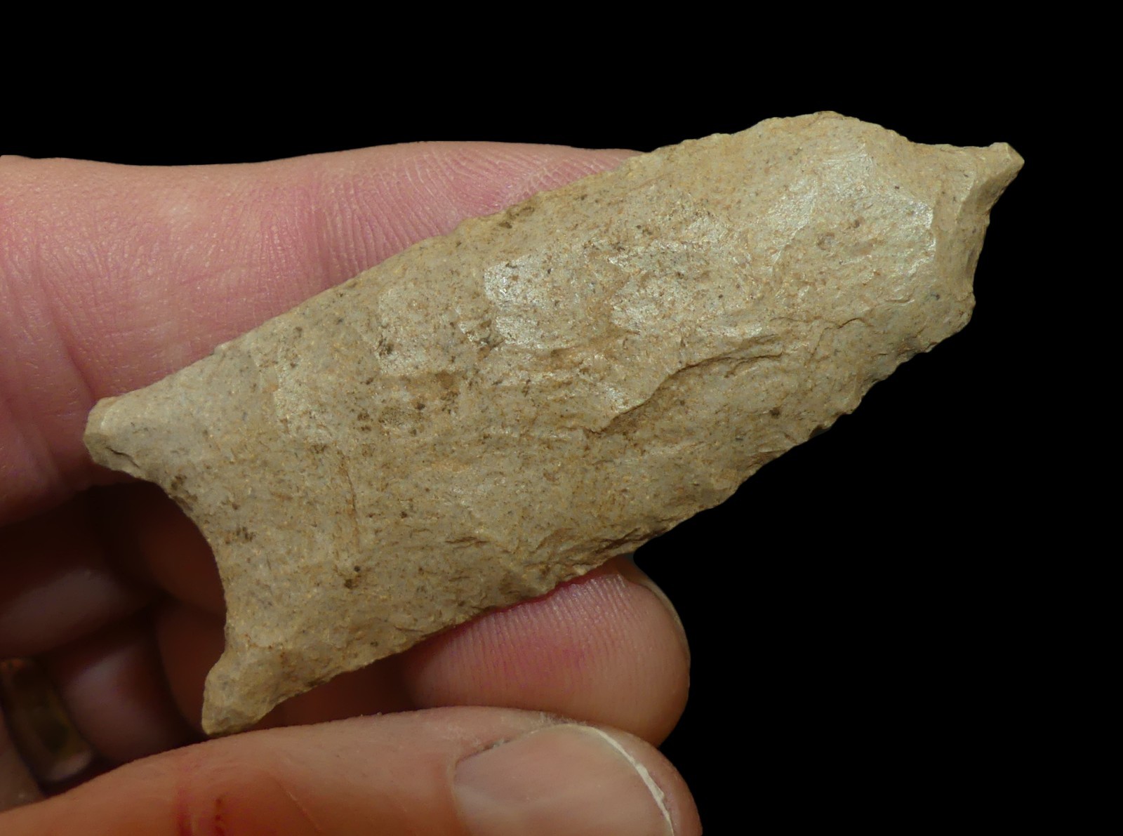 PALEO LANCEOLATE SOUTHEAST MISSOURI INDIAN ARROWHEAD ARTIFACT COLLECTIBLE RELIC
