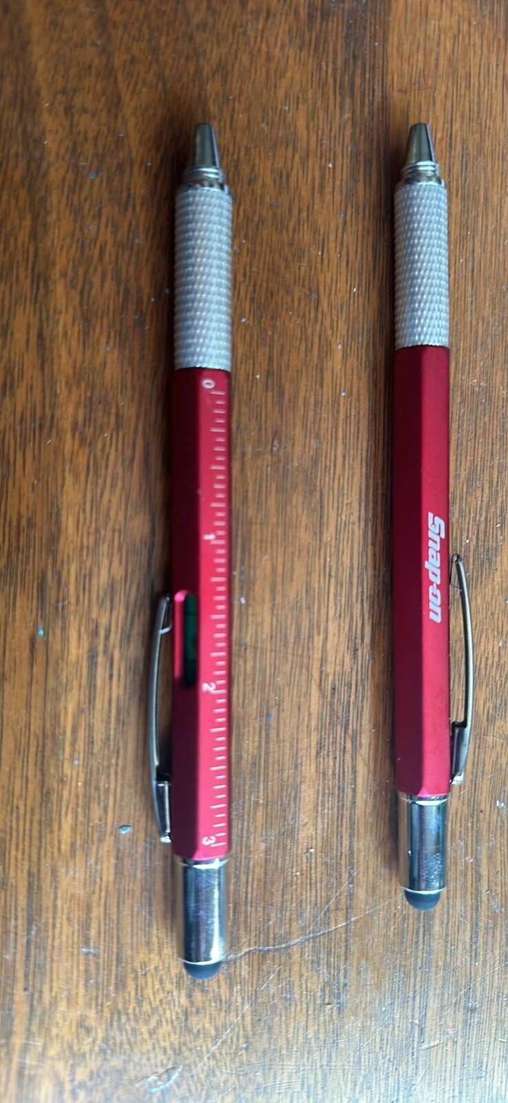 Snap On Tools Racing 7 in 1 pen multipurpose ruler Inches + Cm screwdriver level
