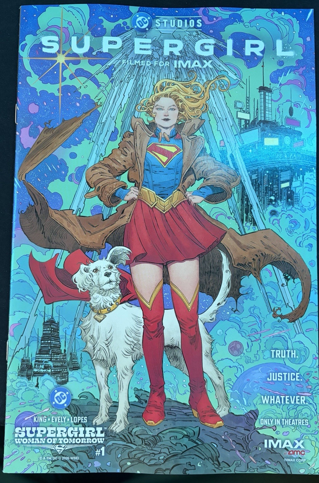 DC Comics Supergirl: Woman of Tomorrow #1 AMC IMAX Comic Book First Issue 🔥🔥