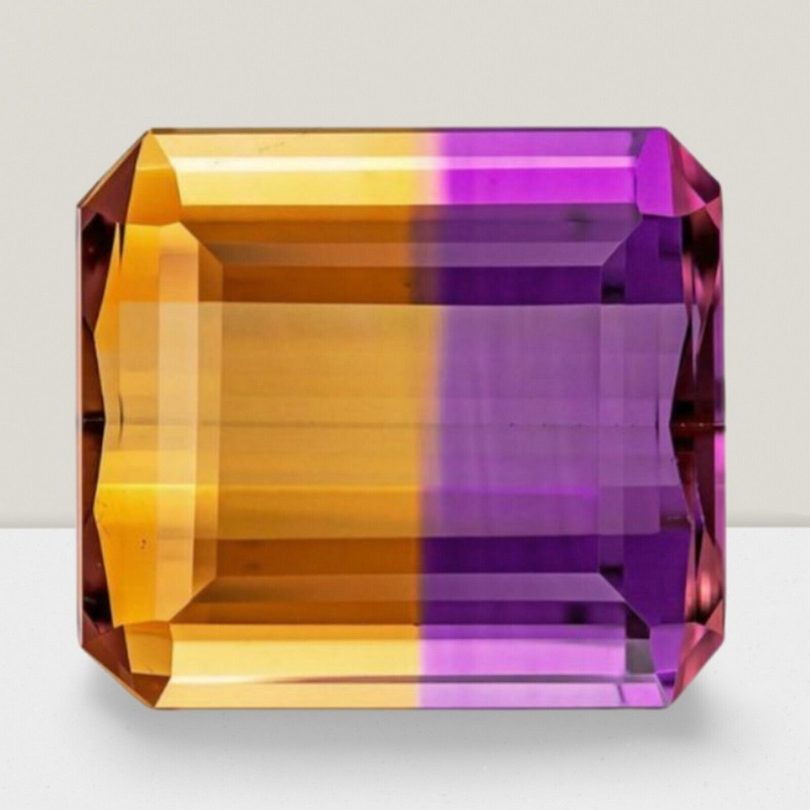 Ametrine Octagon Cut Gemstone 0.60 Cts – 6×4 mm AAA+ Loose Gem