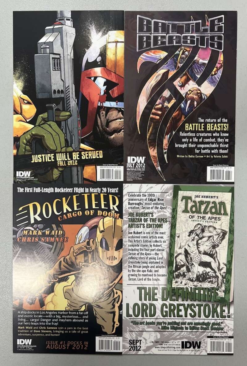 TMNT Micro Series #1-8 Complete Set Run IDW 2011 Teenage Mutant Ninja Turtles