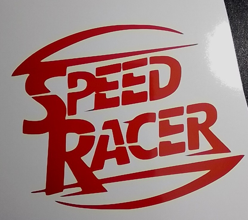 Speed Racer Mach 5 Die Cut, Vinyl Die Cut Decal Sticker-GO SPEED RACER!