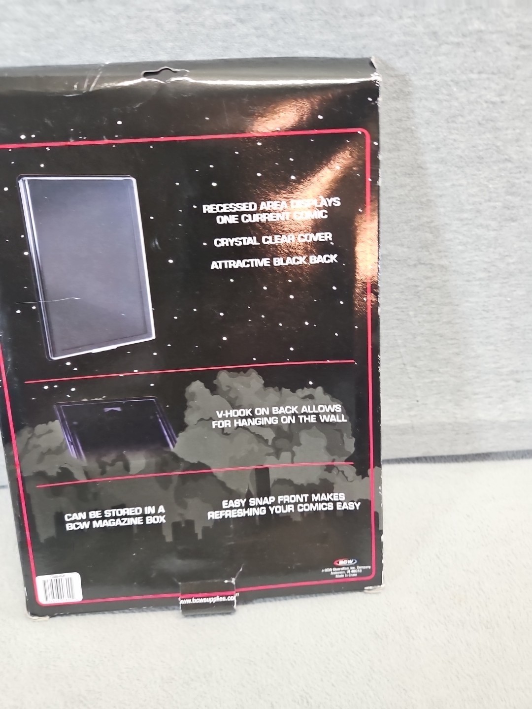 BCW Current/Modern Comic Book Showcase – Black (1-CBS-CUR) 5s9