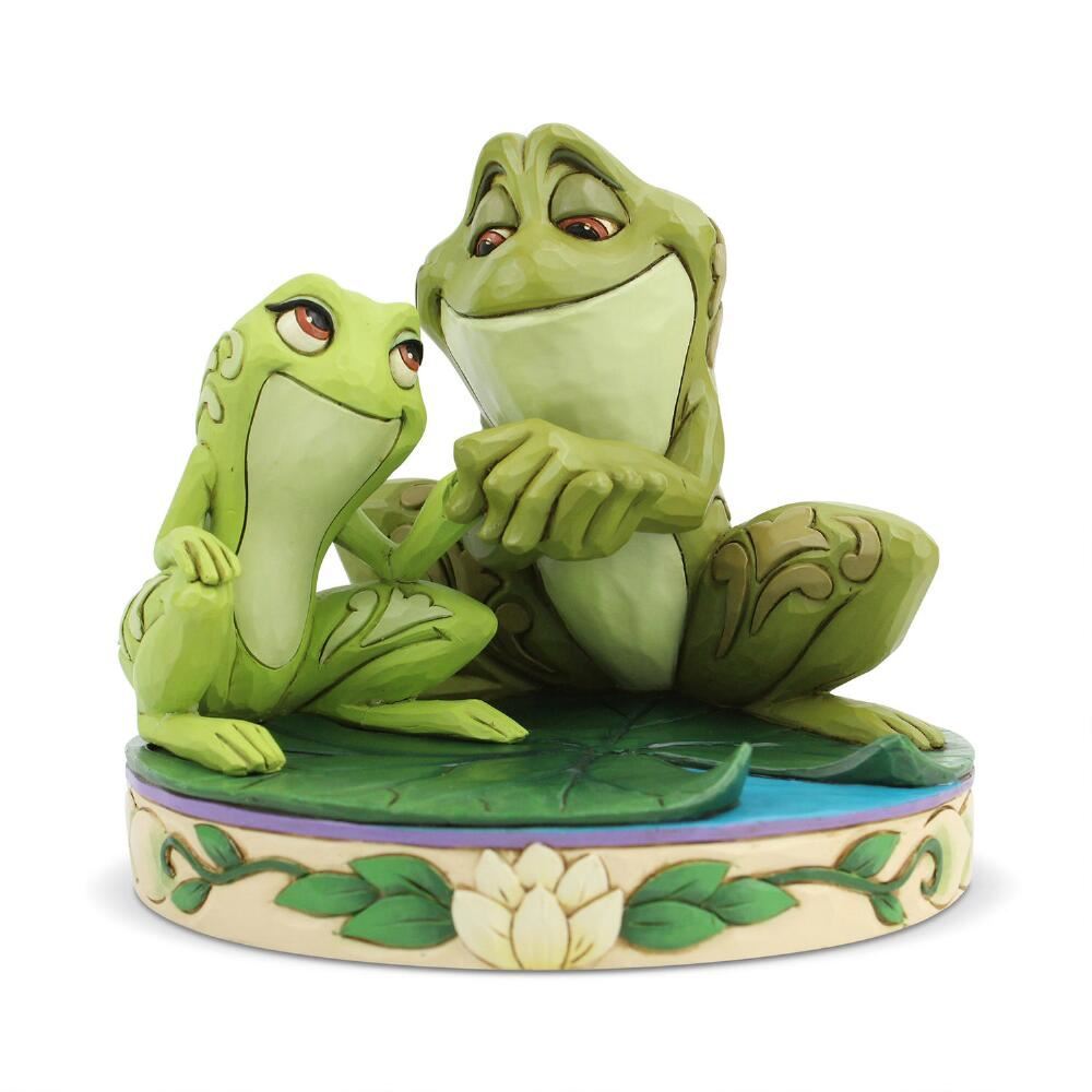 Jim Shore Disney Traditions: Tiana and Naveen as Frogs Figurine 6005960
