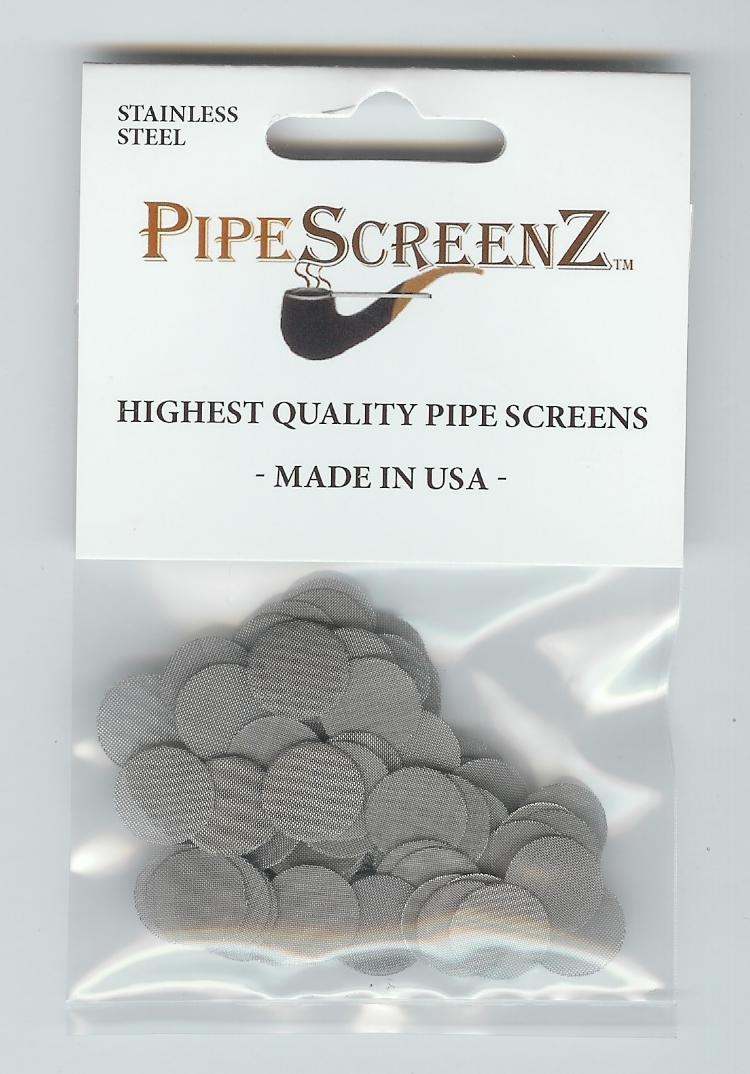 (1/2″) 100+ Count Stainless Steel Pipe Screens 0.500″ (12.7 mm) Made in USA!