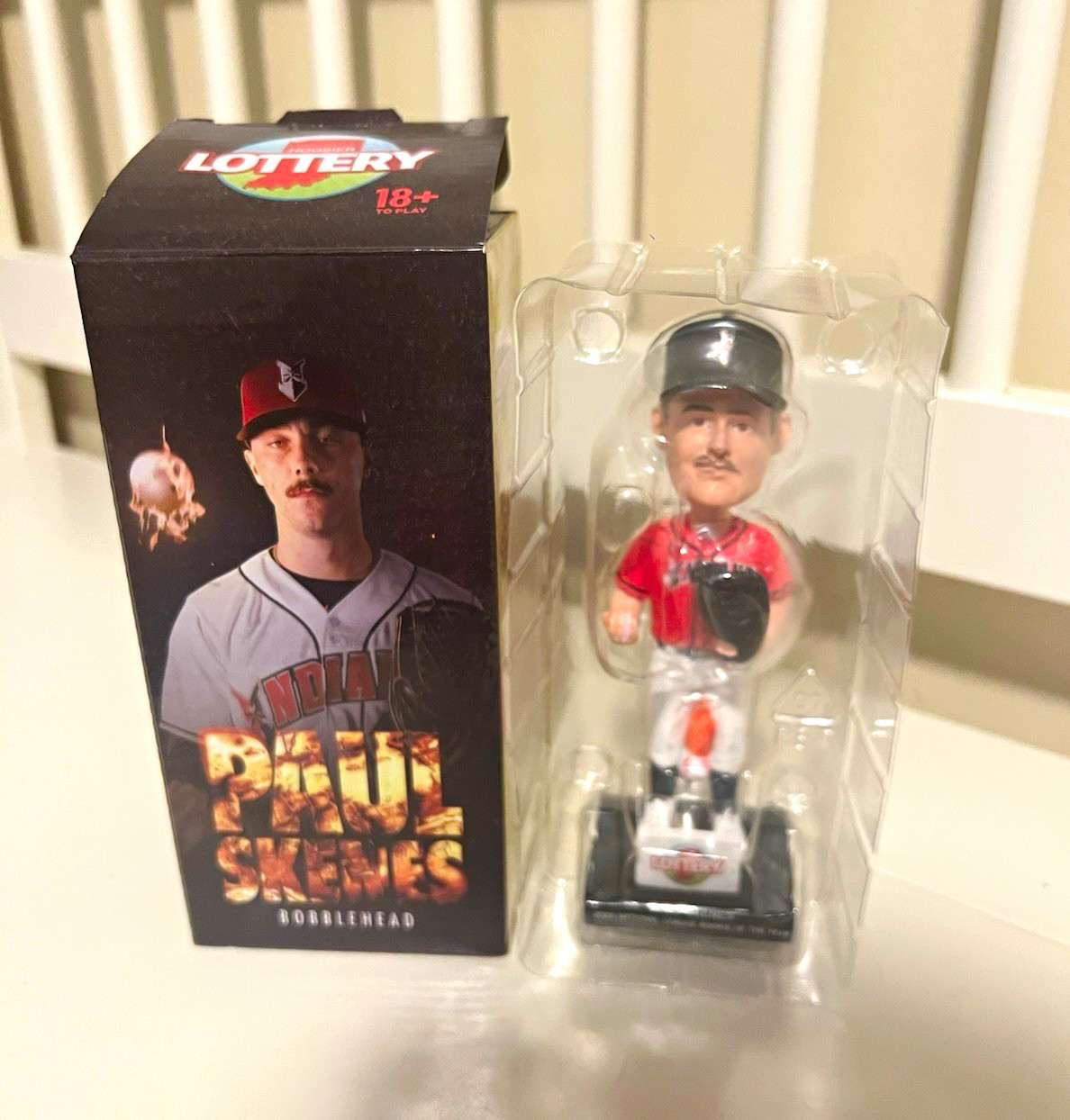 Paul Skenes Indianapolis Indians bobblehead