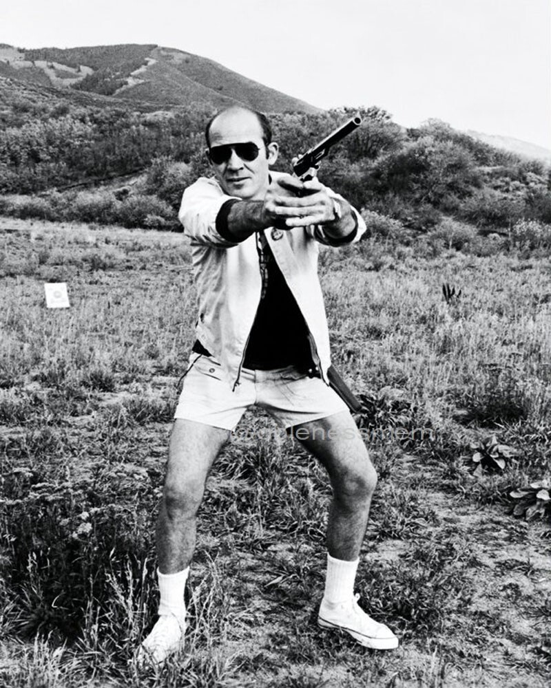8×10 Hunter S Thompson GLOSSY PHOTO photograph picture print gonzo writer author