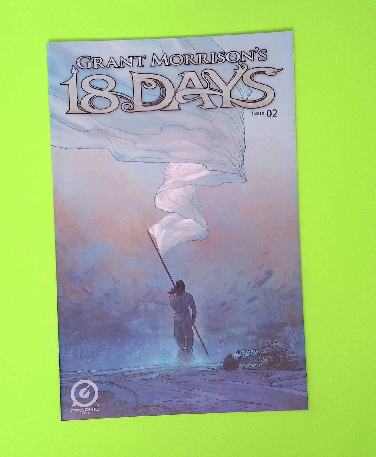 Grant Morrison’s 18 Days #2b 2015 Graphic India Variant High Grade X208-74