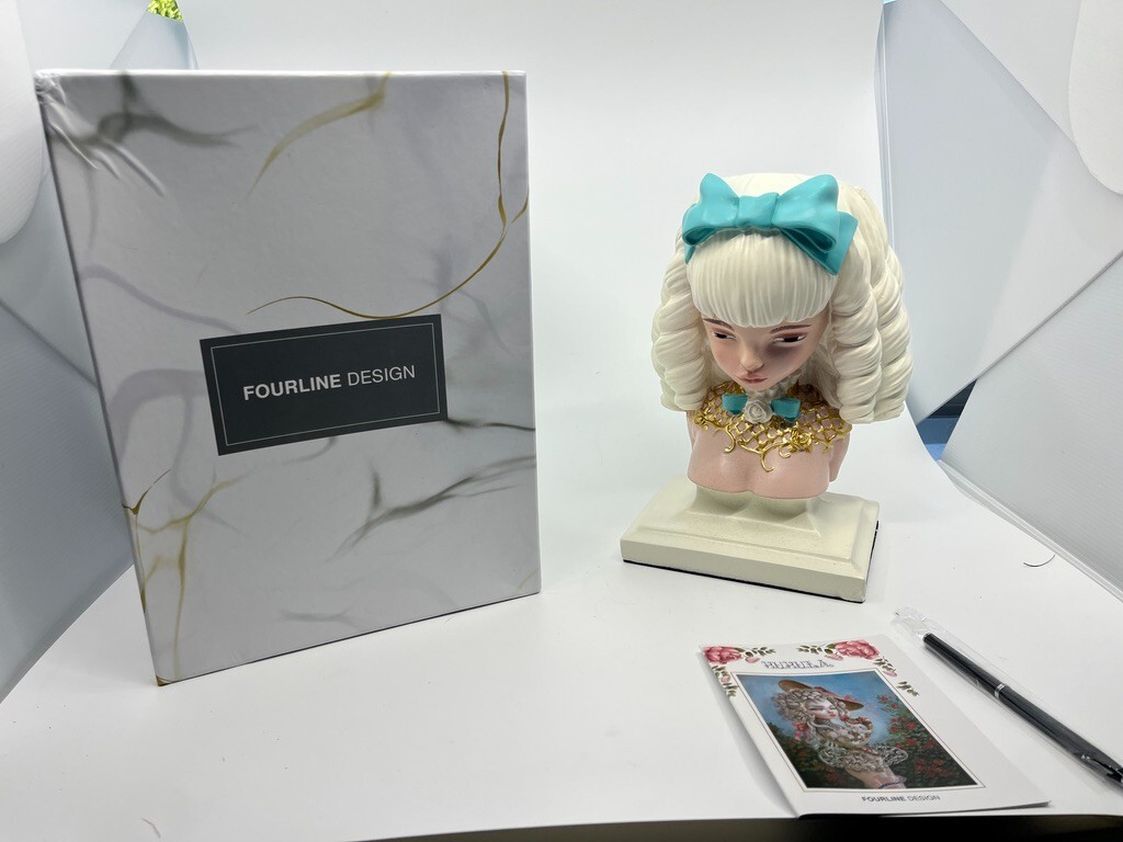 Girl Named Kukula Flower Vase