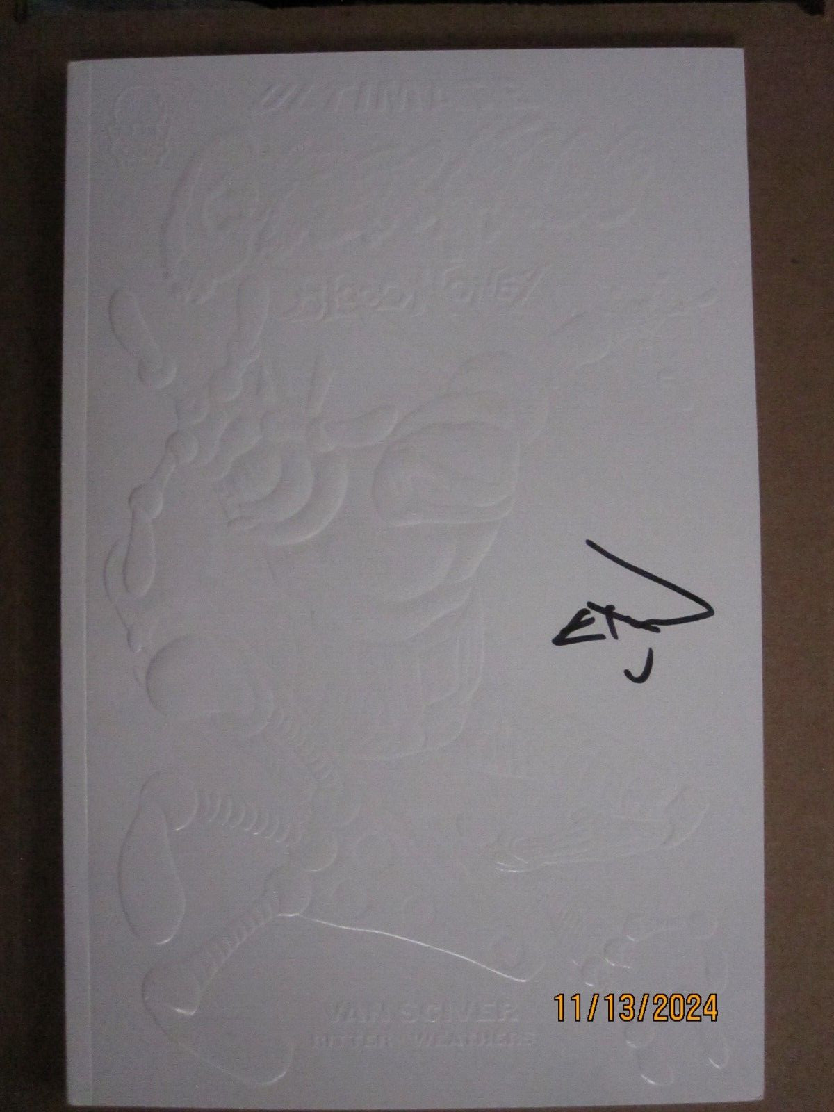 ALL CAPS ULTIMATE CYBERFROG: BLOOD HONEY WHITE COVER ETHAN VAN SCIVER SIGNED