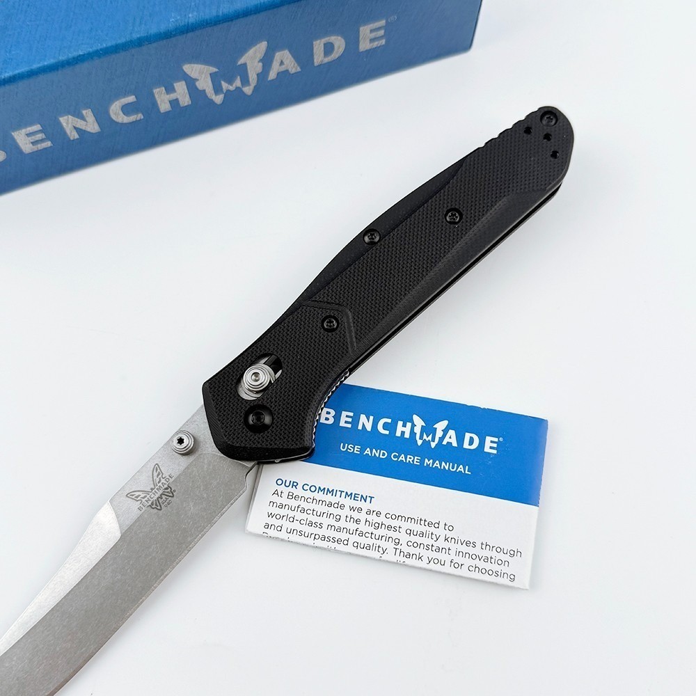 Benchmade Osborne 940-2 S30V Steel Blade Black G10 Handle AXIS Lock EDC Knife