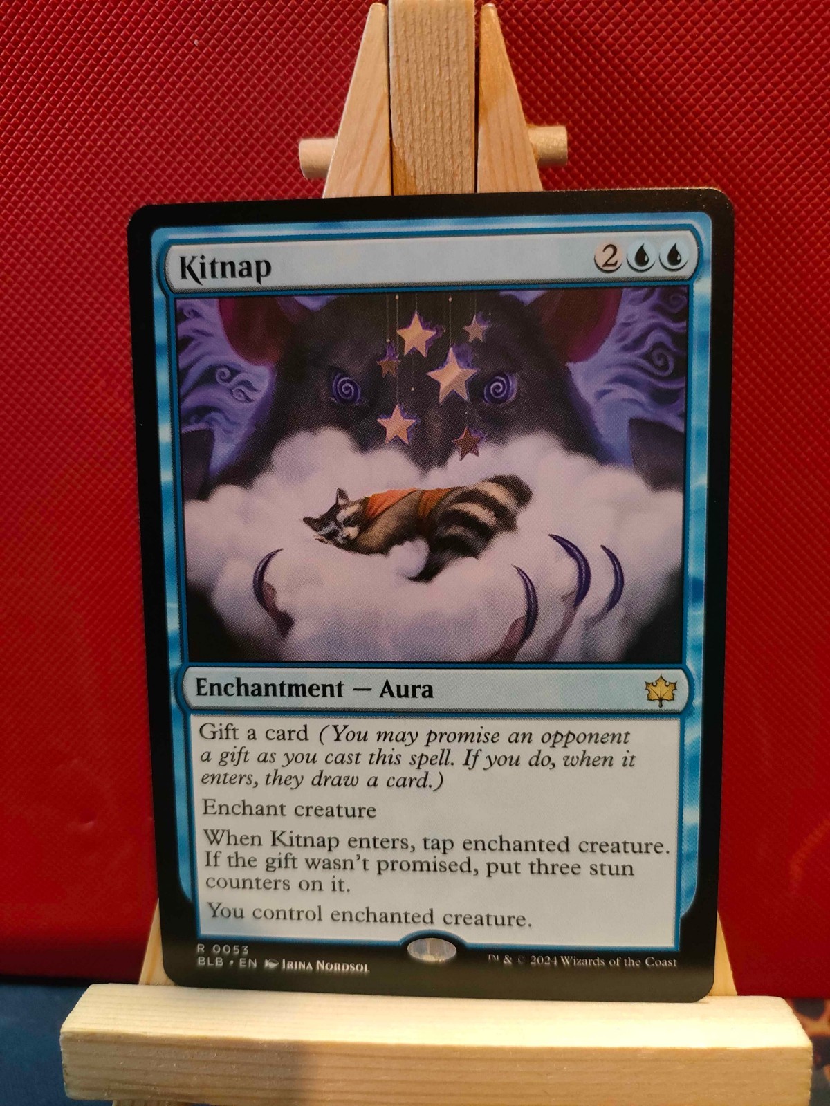 Kitnap – Bloomburrow – Rare – NM (see pics) MTG