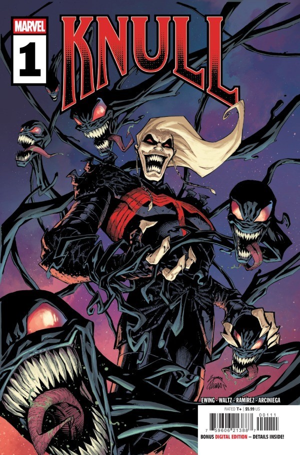 Knull #1 CVR A Cover Symbiote Variant 1/14/26 Marvel Comics Spider Man Universe