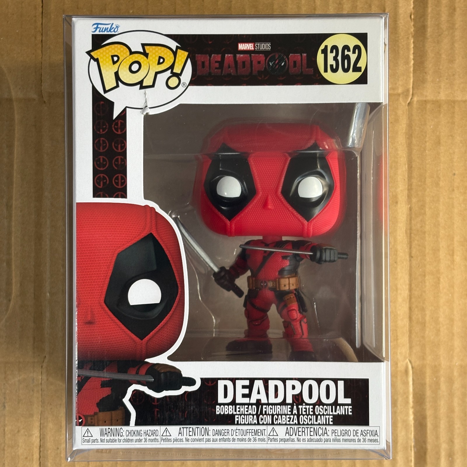Funko Pop! Deadpool #1362, Deadpool & Wolverine, Marvel Movies