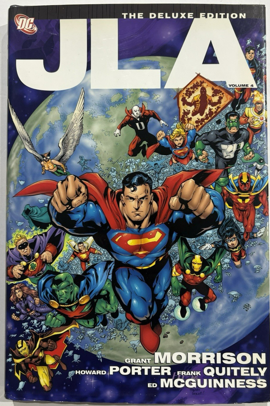 DC Comics JLA The Deluxe Edition Volume 4 Morrison Porter Quitely HC 1st Print