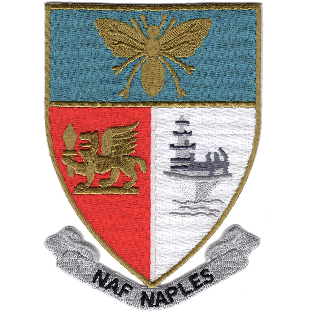 Naval Air Facility Naples Italy Patch