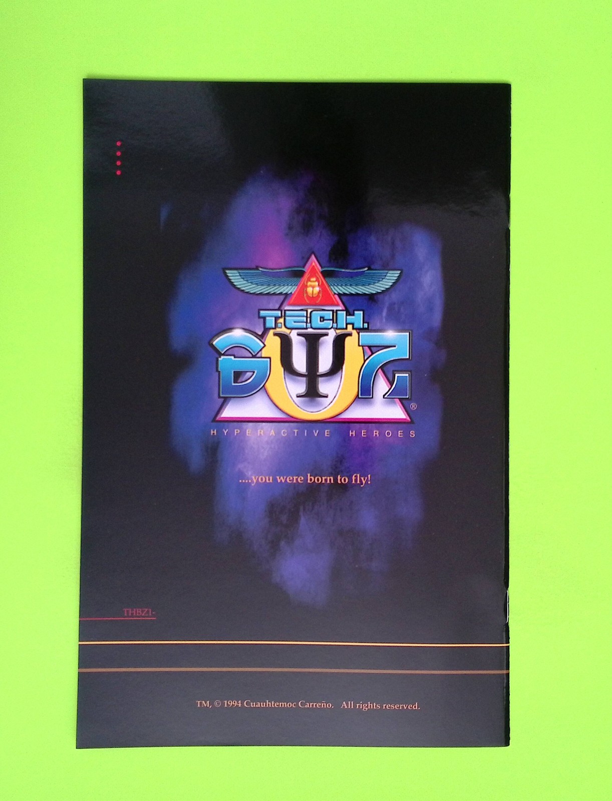 T.E.C.H. Boyz Hyperactive Heroes #1 One-Shot DynaPubs Enterprises W230-227