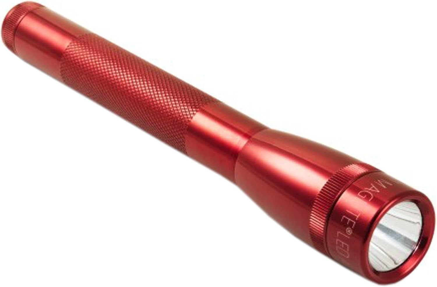 MagLite Mini Red Incandescent Flashlight AAA Battery Powered