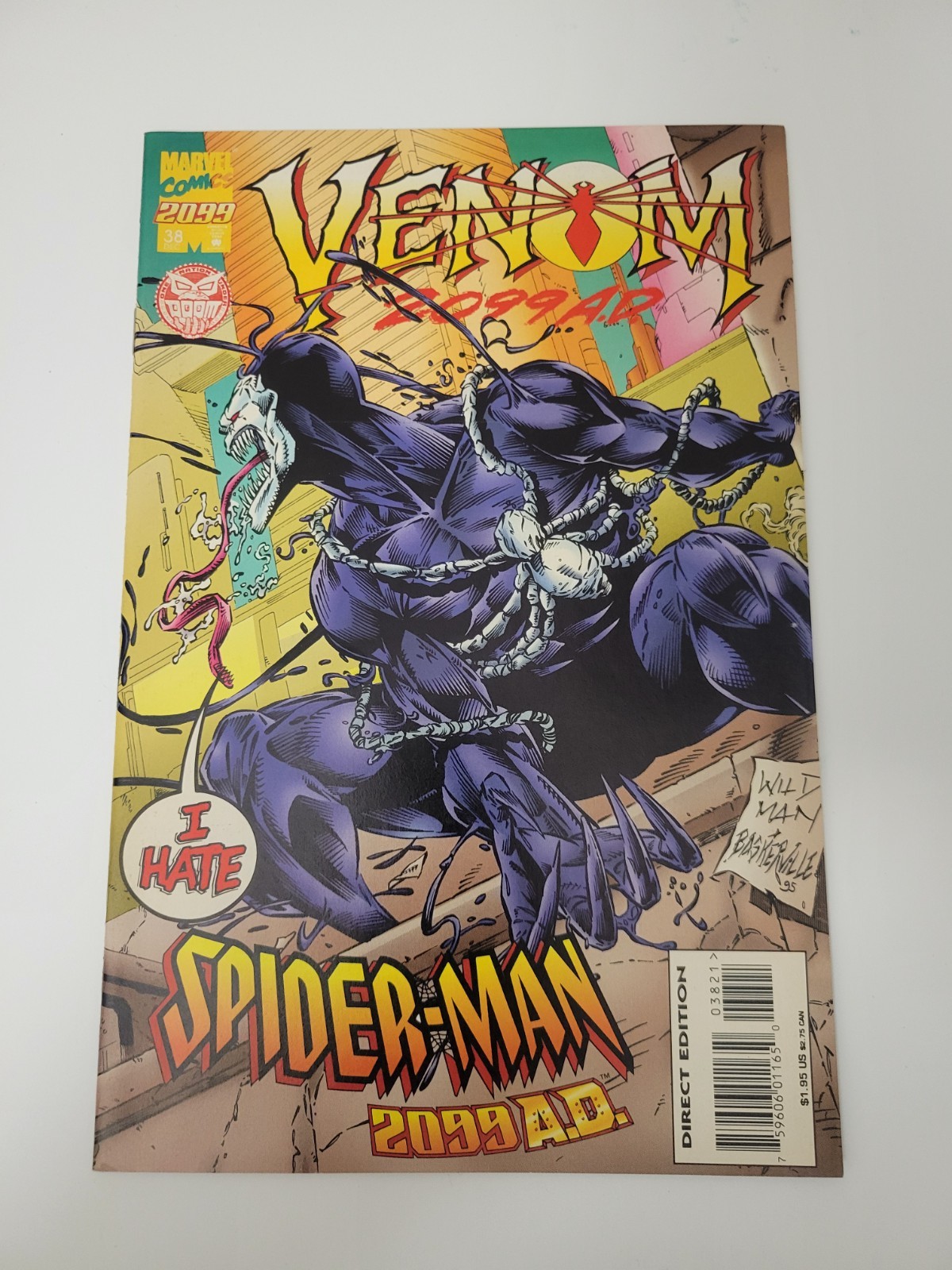 SPIDER-MAN 2099 #38 VENOM 1:4 VARIANT Cover (e008)