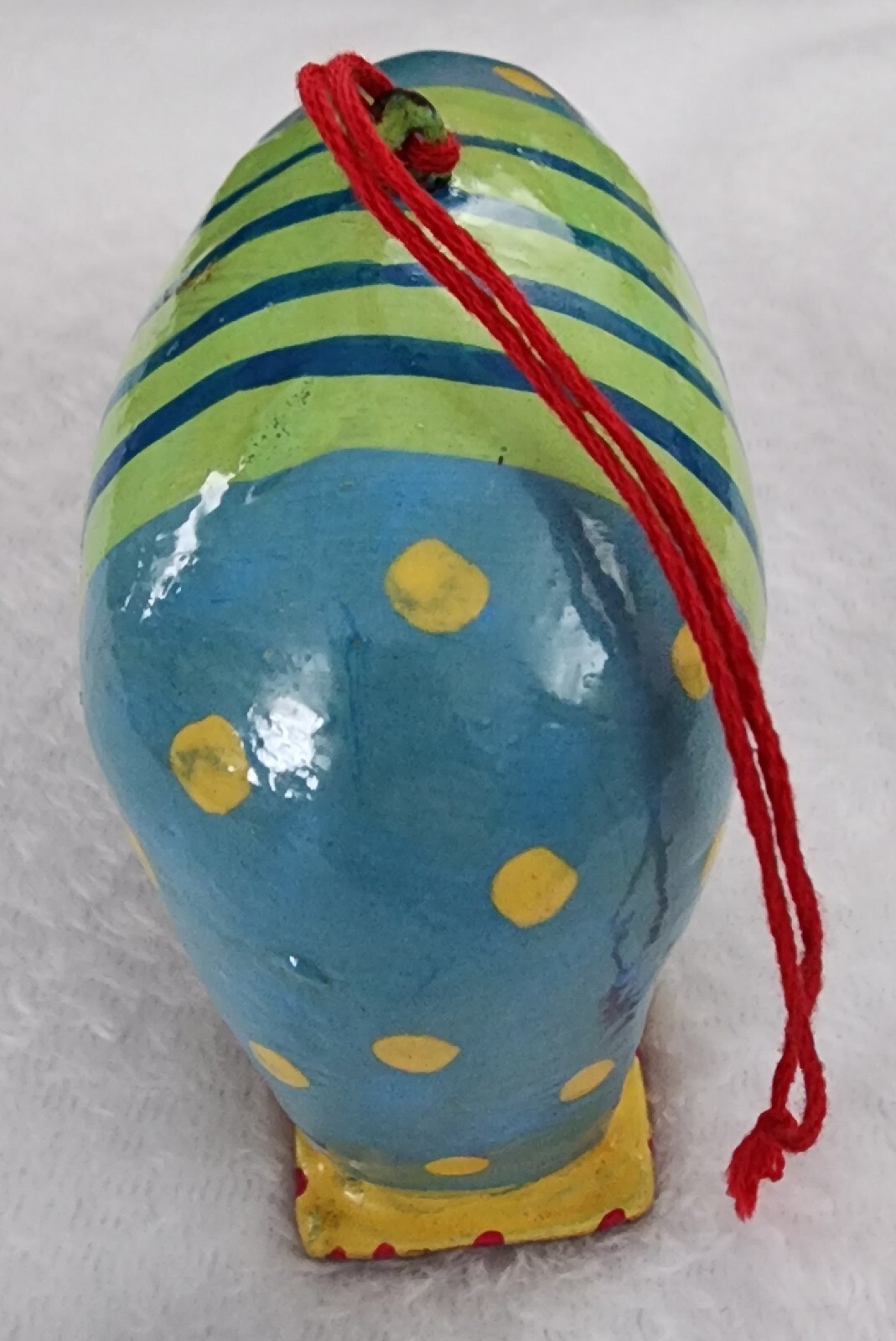 Paper Papier Mache Elephant ~ Unique & Colorful Ornament