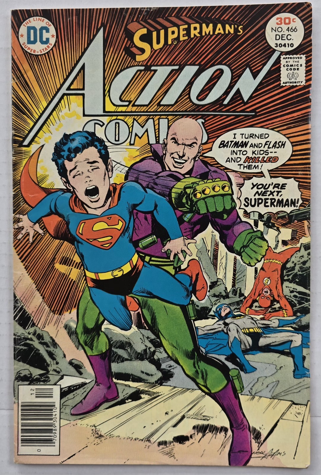 ACTION COMICS #466 COMIC BOOK (DC,1976) BRONZE AGE