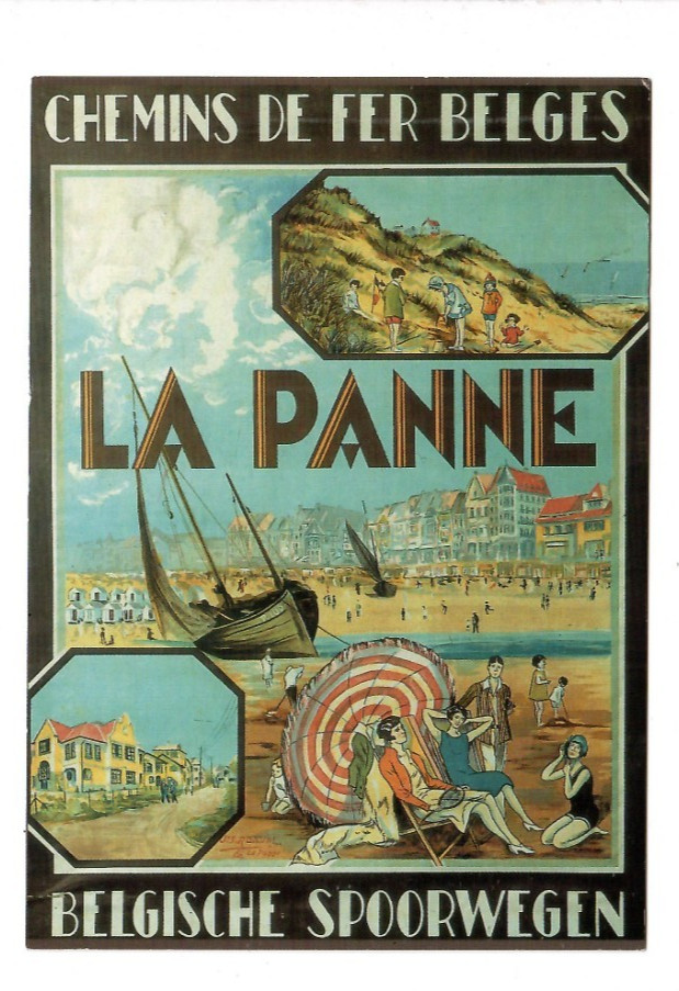 C 56- Ronval Jos Chemins de Fer Belges La Panne